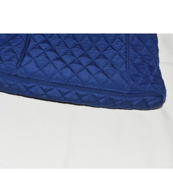 Vera Bradley Navy Blue Quilted Cloth Hipster Crossbody/Shoulder Trendy Purse - Picture 5 of 6